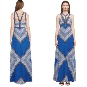 NWOT BCBGMAXAZRIA Printed Maxi Dress Size 0